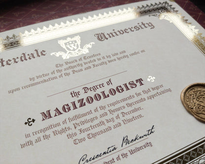 Magizoologist Diploma