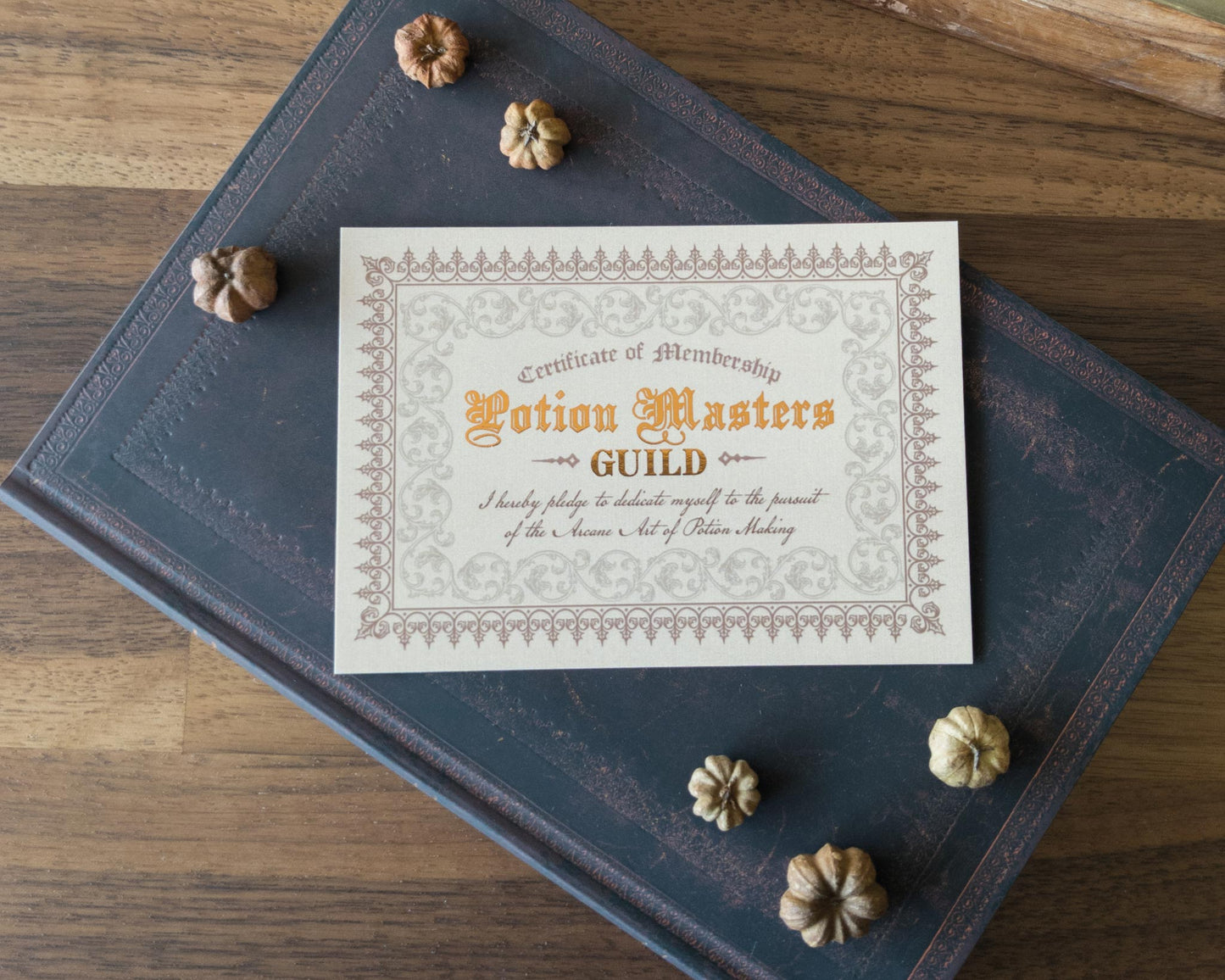 Potion Masters Guild Membership Card